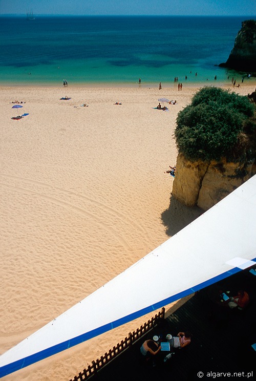 Obrazek z miejskiej plaży Praia Batata w Lagos w Algarve, Portugalia