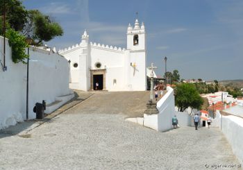 Kościół w mieście Mertola, Alentejo, południowa Portugalia