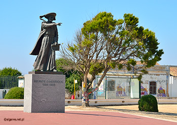 Zdjęcie pomnika Infanta Henryka Żeglarza w Sagres